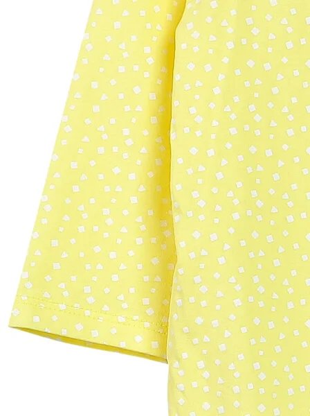 Body bé gái dài CF G0820006 (6M/9M/12M,Vàng)