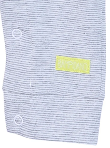 Body bé trai dài CF B0820010 (6M/9M/12M,Xám)