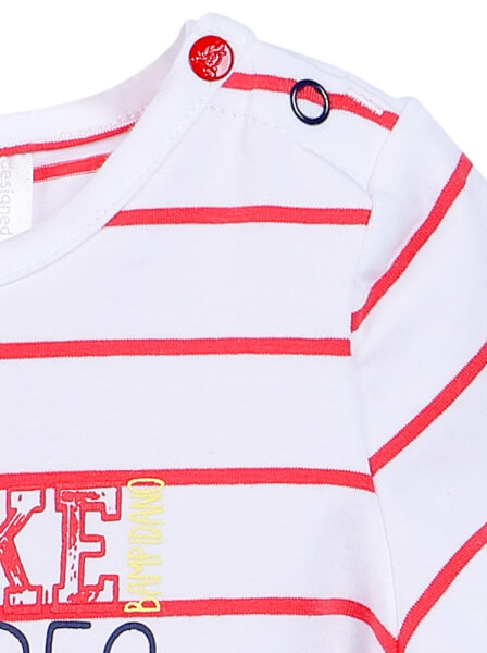 Bộ thun bé trai ngắn CF B0820009 (6-24M,Nhiều màu)