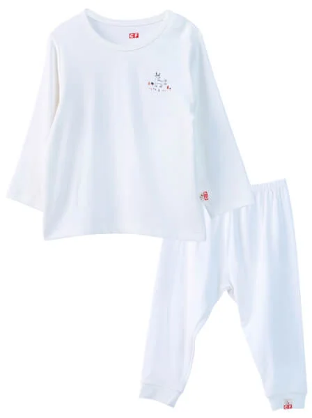 Bộ sơ sinh dài Modal CF I0820004 (12M/18M/24M,Trắng)