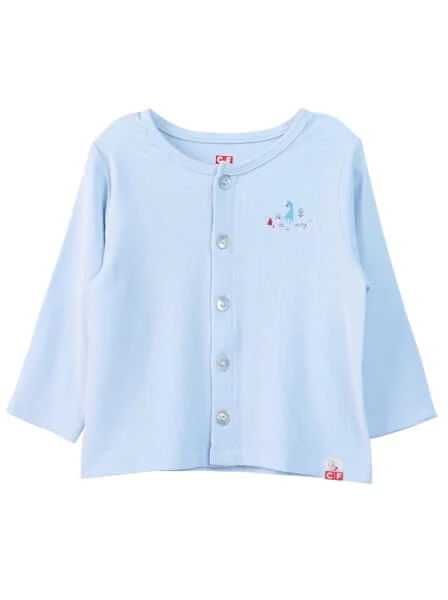Bộ sơ sinh dài Modal CF I0820005 (3M/6M/9M,Xanh)