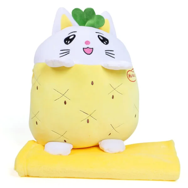 QT Huggies - Bộ mền gối trái cây 2in1