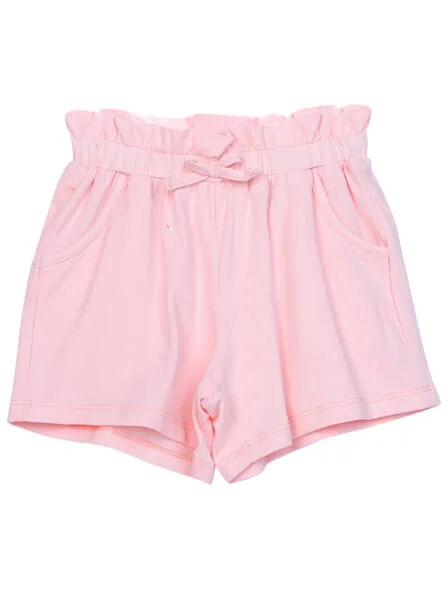 Bộ áo quần thun bé gái ngắn CF G0820016 (1-6 tuổi,Trắng)