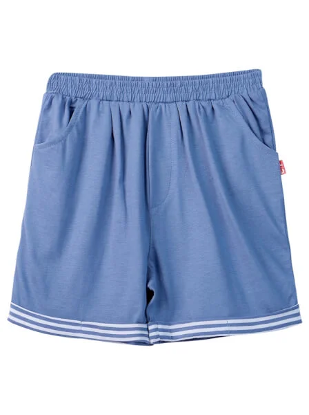 Bộ áo quần thun mặc nhà bé trai ngắn CF B1020022 (1-6 tuổi, Xanh)