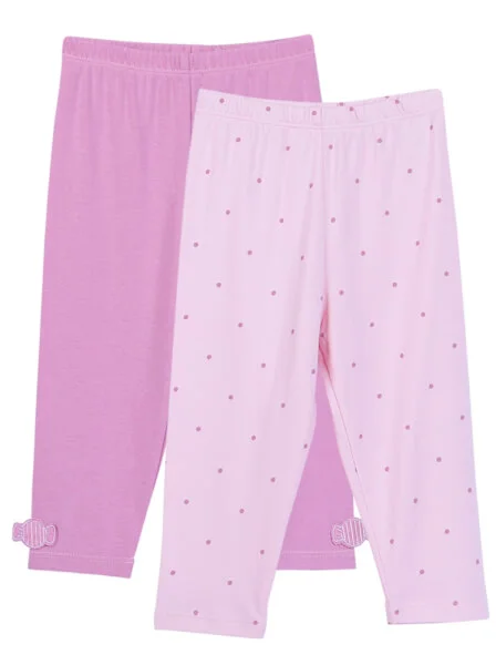 Cặp quần legging bé gái dài mặc ngoài CF G1120010 (Nhiều màu)