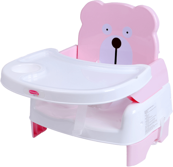 Ghế ngồi ăn chân thấp ConCung Good (hồng)