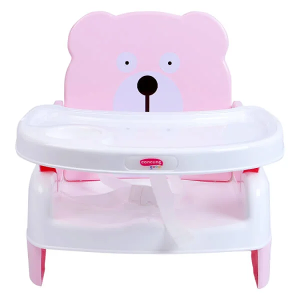 Ghế ngồi ăn chân thấp ConCung Good (hồng)