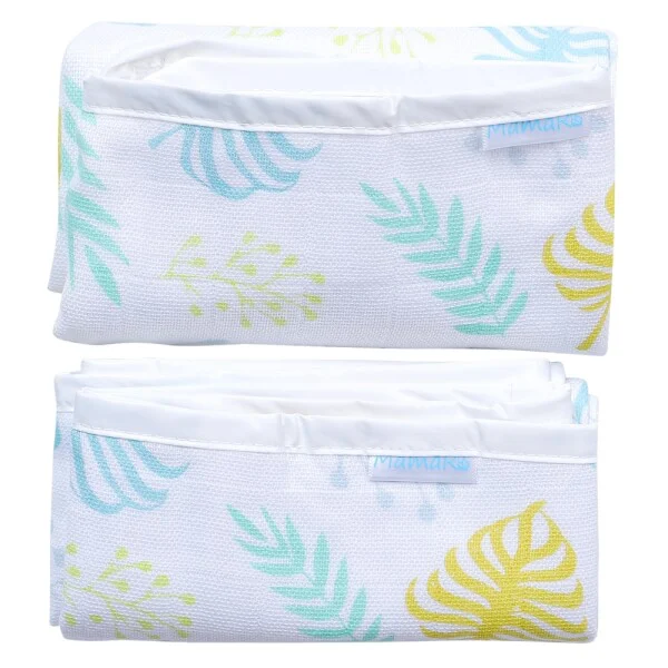 Tấm lót chống thấm sợi tre Mamaru 41x58 (set 2 cái)