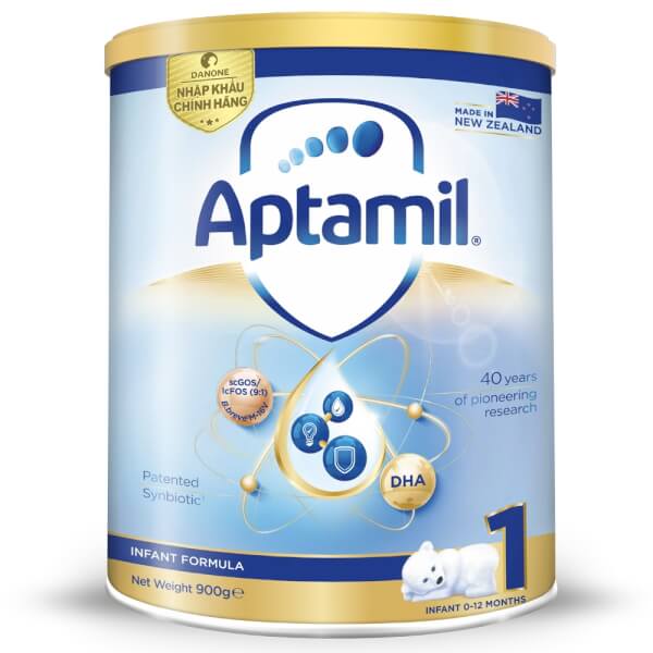 Combo 2 Sữa Aptamil số 1 900g (0-12 tháng)