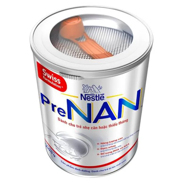 Combo 3 Sản phẩm dinh dưỡng công thức Nestlé PRENAN, 400g