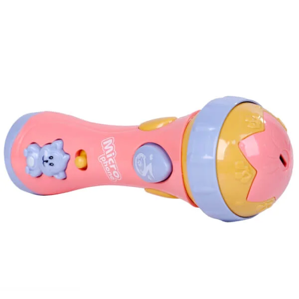 Đồ chơi microphone cầm tay cho bé JS025639 (Hồng)