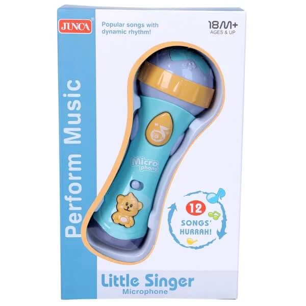 Đồ chơi microphone cầm tay cho bé JS025638 (Xanh)