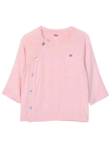 Bộ sơ sinh dài Modal CF I0920010 (3M/6M/9M,Hồng cam)