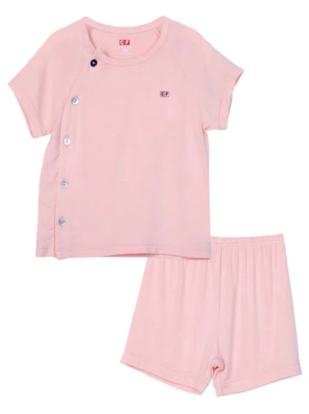 Bộ sơ sinh ngắn Modal CF I0920007 (3M/6M/9M,Hồng cam)