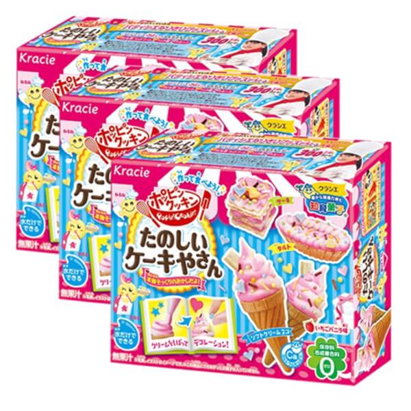 Combo 3 kẹo sáng tạo thế giới kem - Tanoshii Cake Ya San