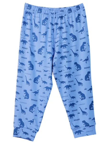 Bộ thun mặc nhà bé trai dài CF B1120006 (1-6 tuổi,Trắng)