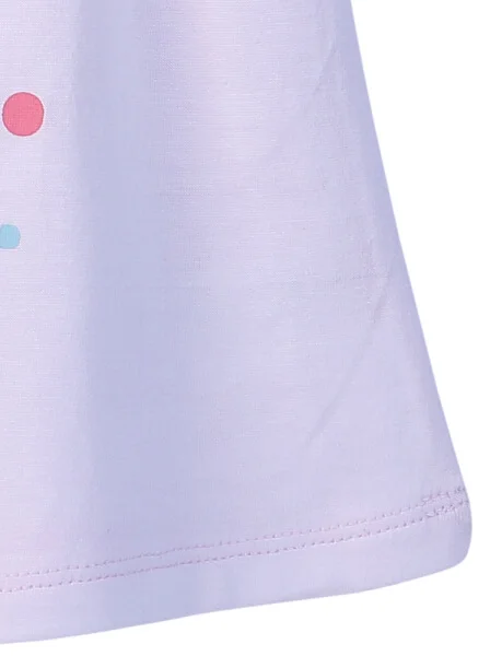 Bộ thun mặc nhà bé gái ngắn CF G0920002 (1-6Y,Hồng)