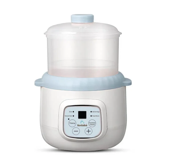 Nồi hầm cách thủy kèm lồng hấp Bonbebe