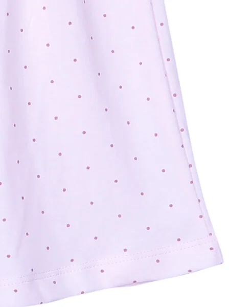 Đầm thun bé gái mặc nhà CF G1220032 (1-6 tuổi,Hồng)