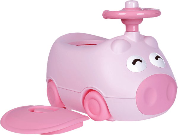 Bô vệ sinh cao cấp hình chú heo ConCung Good màu hồng