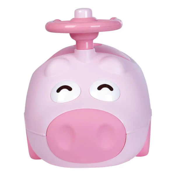 Bô vệ sinh cao cấp hình chú heo ConCung Good màu hồng