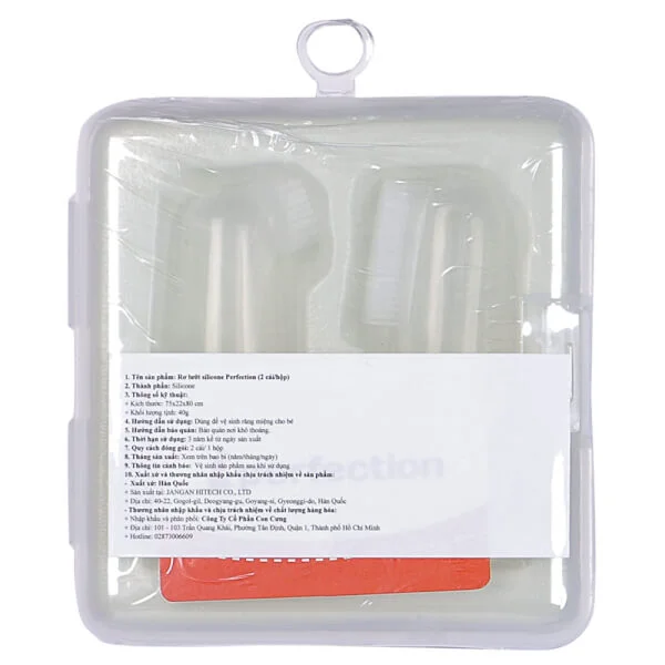 Rơ lưỡi silicone Perfection ( 2 cái/ hộp)