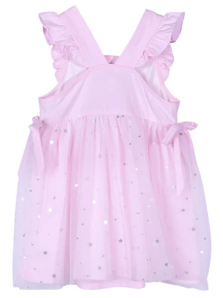 Đầm bé gái mặc nhà CF G1220027 (6M-3Y,Hồng)