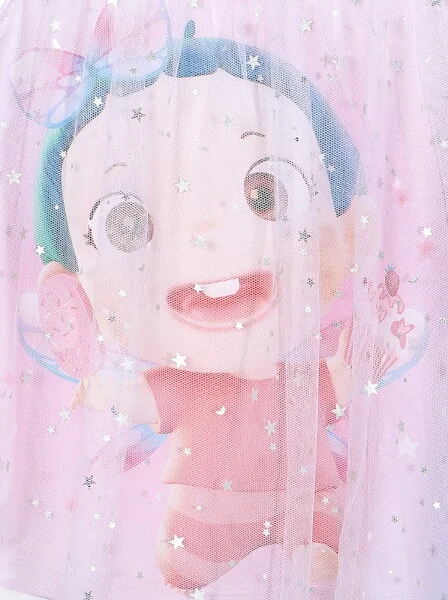 Đầm bé gái mặc nhà CF G1220026 (6M-3Y,Trắng)