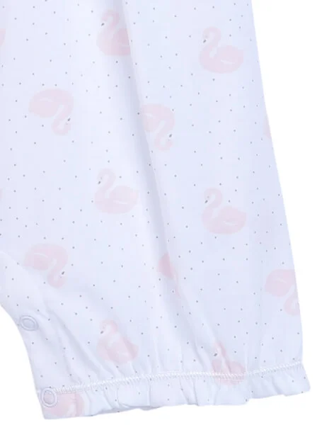 Bodysuit bé gái đùi CF G1020016 (6M/9M/12M,Trắng)