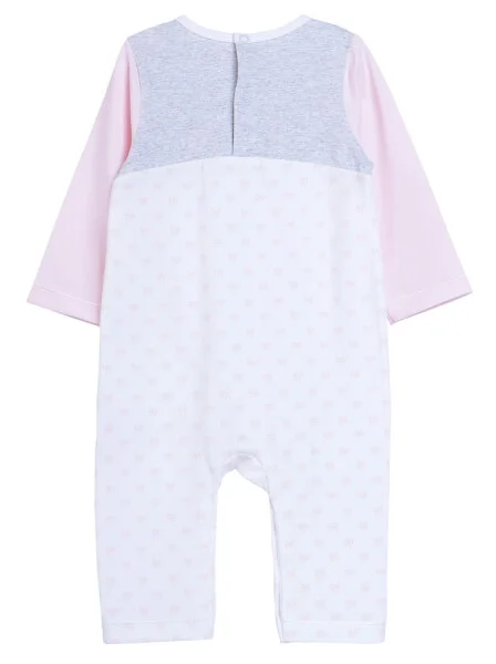 Bodysuit bé gái dài CF G1020001 (6M/9M/12M,Nhiều màu)