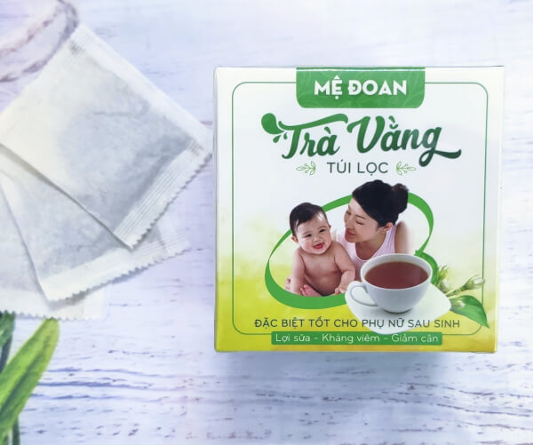 Combo 2 Trà vằng túi lọc Mệ Đoan