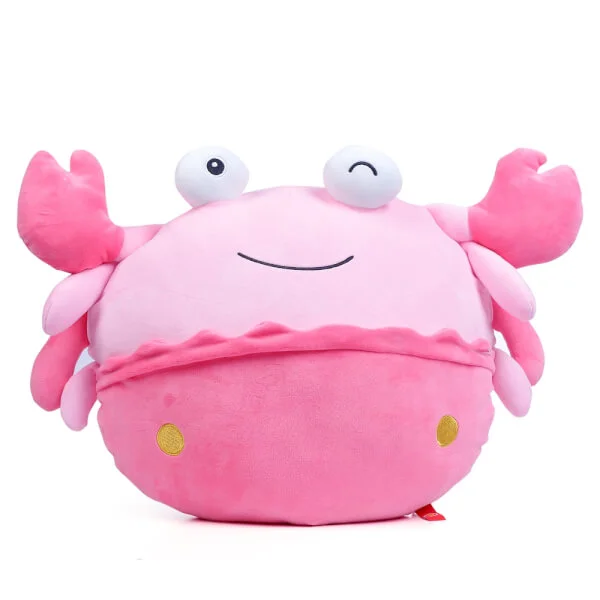 Thú nhồi bông con cua hồng dễ thương Toycity