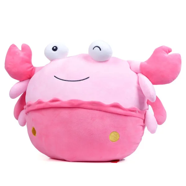 Thú nhồi bông con cua hồng dễ thương Toycity