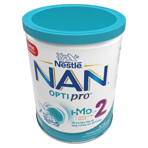 Combo 3 Nestlé NAN OPTIPRO 2, 6-12 tháng, 400g