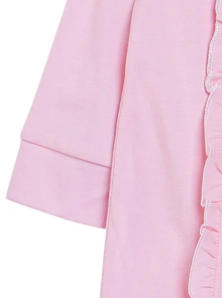 Bodysuit bé gái dài CF G1020024 (6M/9M/12M,Hồng)