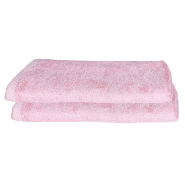 Combo 2 Khăn sợi sồi kháng khuẩn ConCung Good FM2W hồng 34x80(cm)