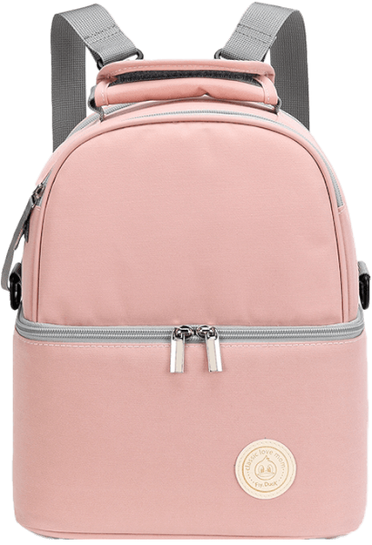 Balo đa năng cho mẹ bỉm sữa - màu hồng