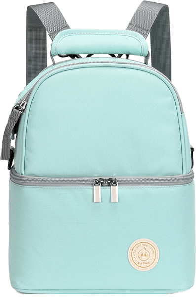 Balo đa năng cho mẹ bỉm sữa - màu xanh