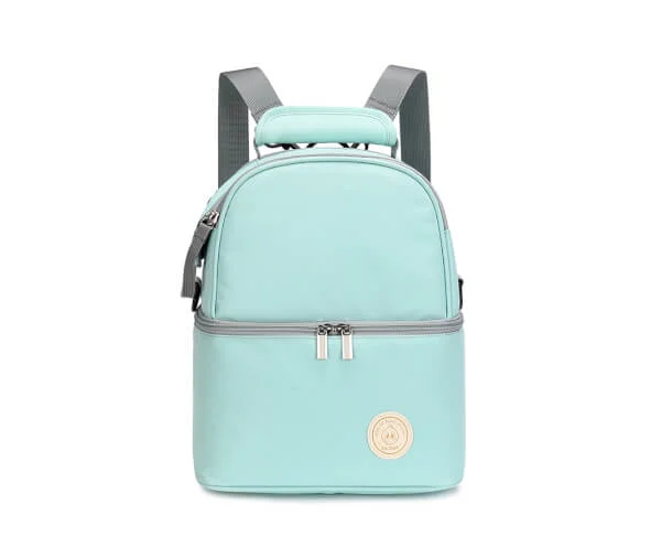 Balo đa năng cho mẹ bỉm sữa - màu xanh