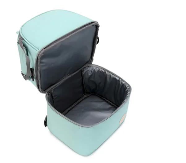 Balo đa năng cho mẹ bỉm sữa - màu xanh