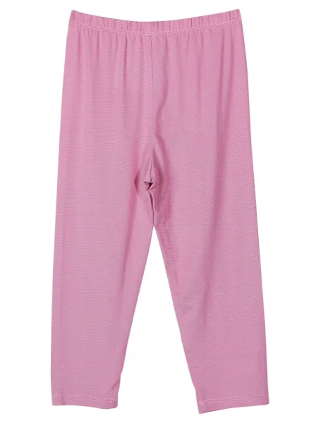 Bộ áo quần thun bé gái dài ngủ ngon CF G1220017 (1-6 tuổi,Hồng)