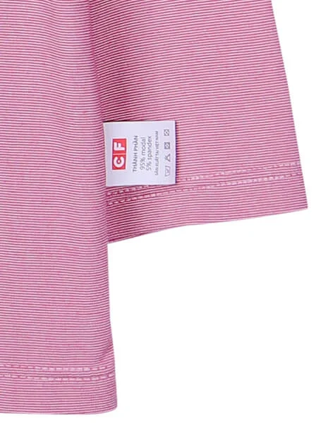 Bộ áo quần thun bé gái dài ngủ ngon CF G1220017 (1-6 tuổi,Hồng)