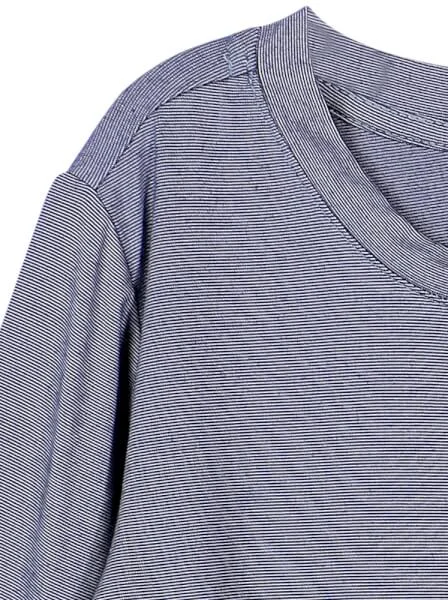 Bộ áo quần thun bé trai dài ngủ ngon CF B1220043 (1-6 tuổi,Xanh xám)