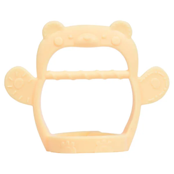 Gặm nướu vòng  tay silicone con gấu ConCung Good - Vàng