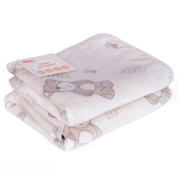 Chăn bông 2 lớp ConCung Good hình gấu K126-6052