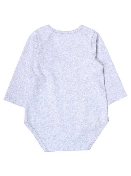 Bodysuit bé trai tam giác CF B1220003 (6M/9M/12M,Xám)