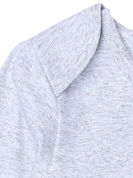 Bodysuit bé trai tam giác CF B1220003 (6M/9M/12M,Xám)