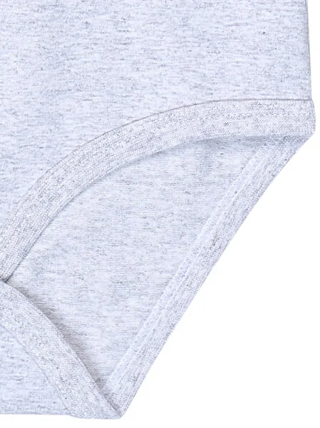 Bodysuit bé trai tam giác CF B1220003 (6M/9M/12M,Xám)