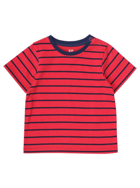 Bộ áo quần thun bé trai ngắn CF B1220019 (9M-24M,Nhiều màu)