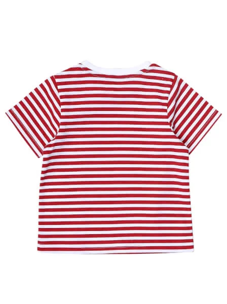 Bộ áo quần thun bé trai ngắn CF B1220021 (9M-24M,Nhiều màu)